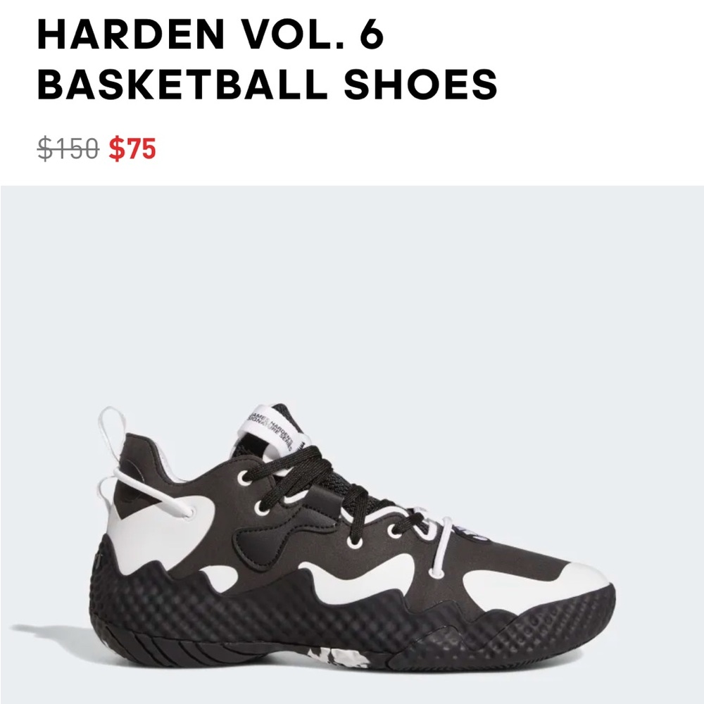 Adidas mens James Hardens Signature Series